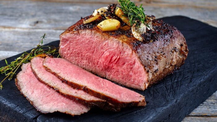 Sliced Roast Wagyu for New Year